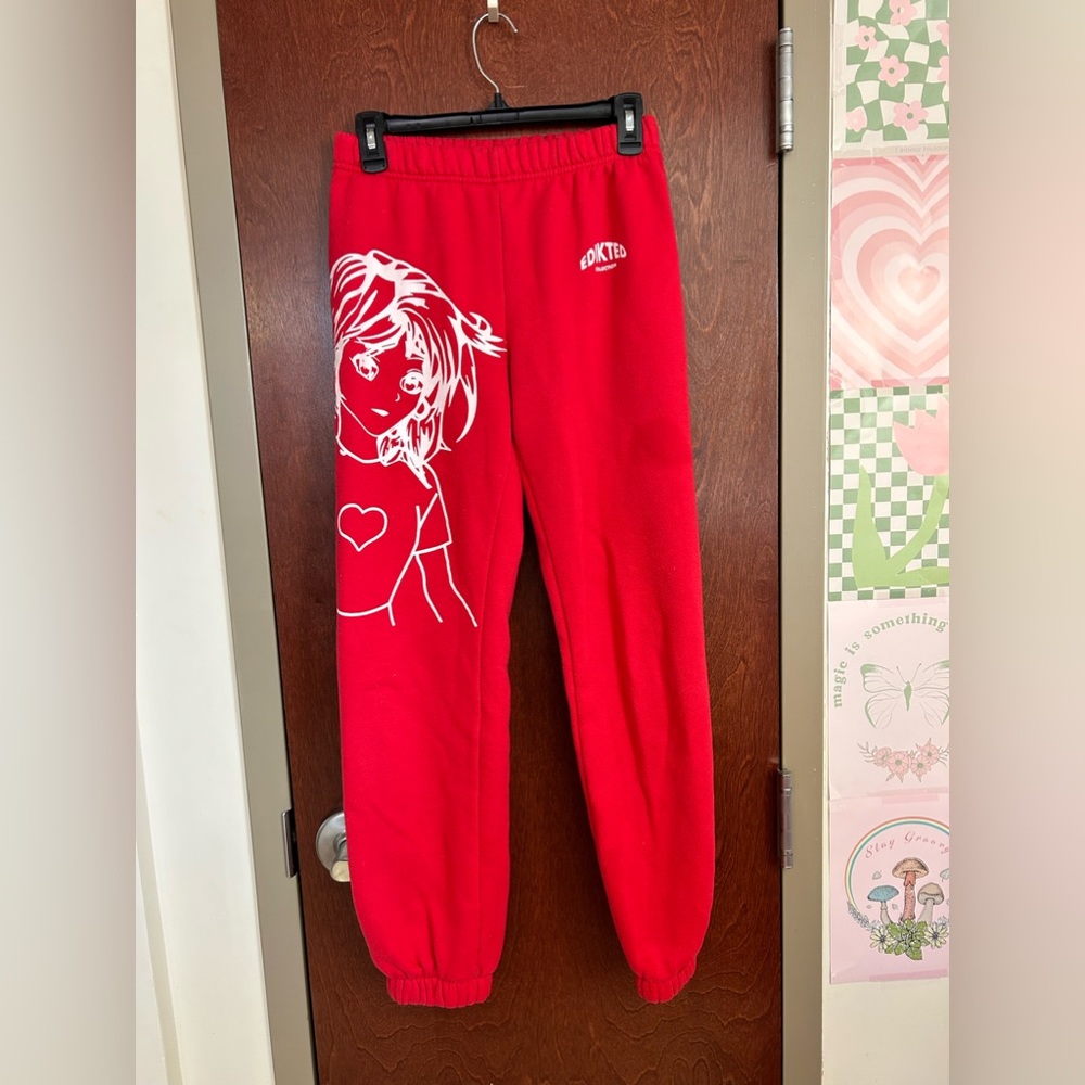 EDIKTED red sweatpants size small